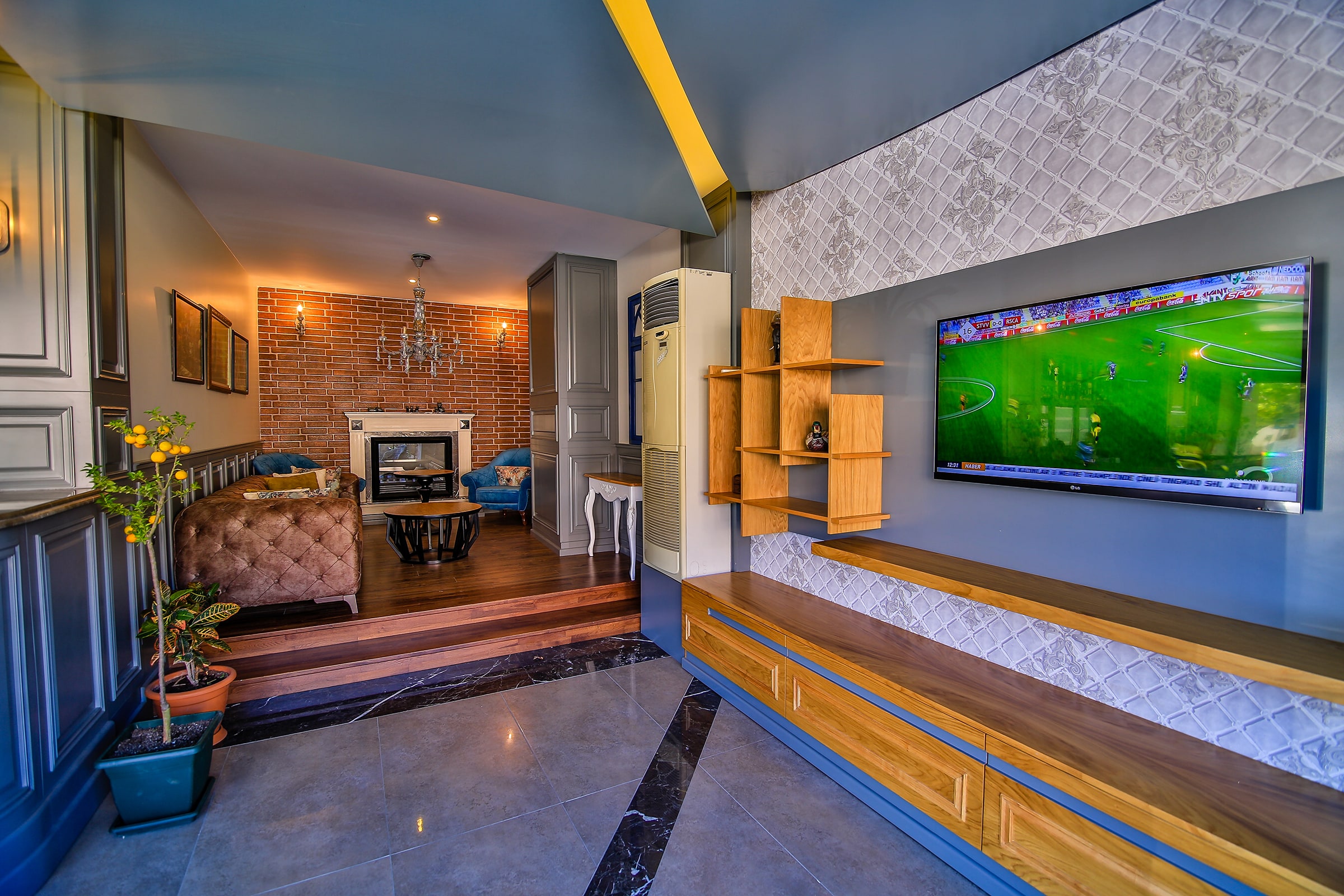 Seymen Otel ortak dinlenme alanı